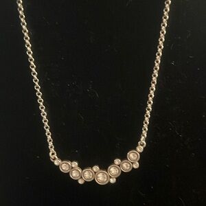 Brighton Elegant Silver crystals  Necklace